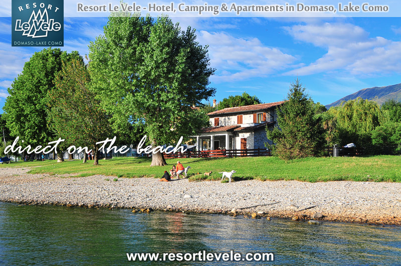 vacation rental villa direct on the beach lake como